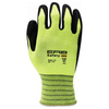 Erb Safety 221-112 Nylon with Spandex Knit Gloves, Nitrile Sandy Coating, LG, PR 22517